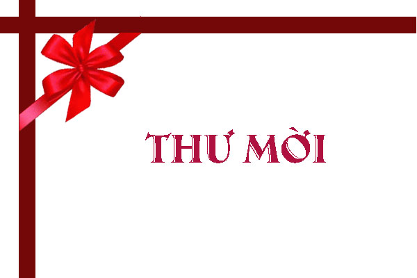 Giấy mời dự khai mạc Hưởng ứng Tuần lễ HTSĐ